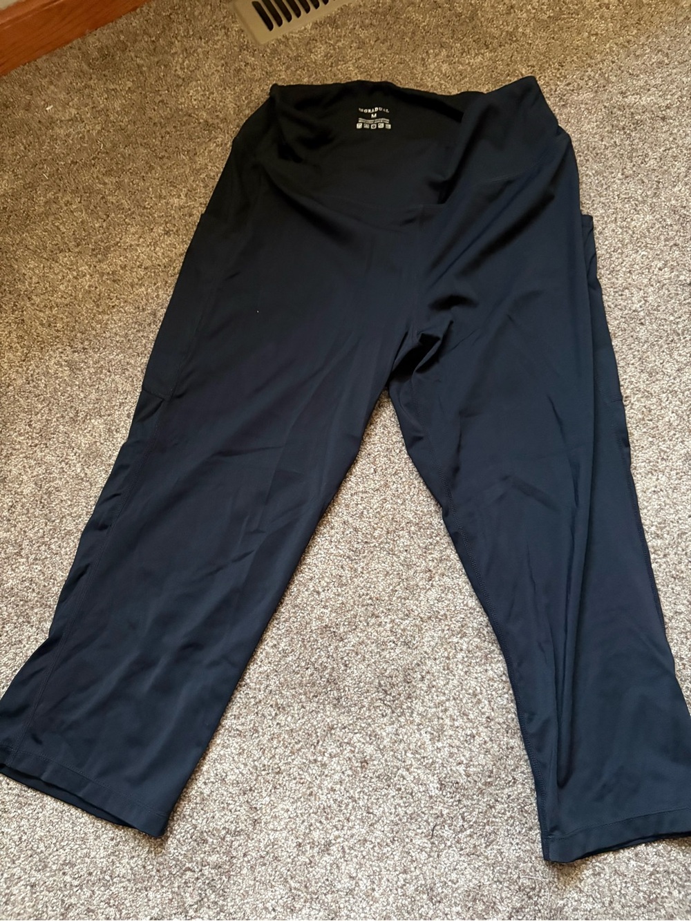Women’s Black Active Capri Pants
